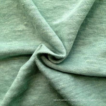Tissu en lin tricoté en lin (QF14-1591)